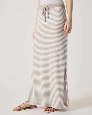 Brooke Stripe Skirt by Splendid | Fawn Stripe