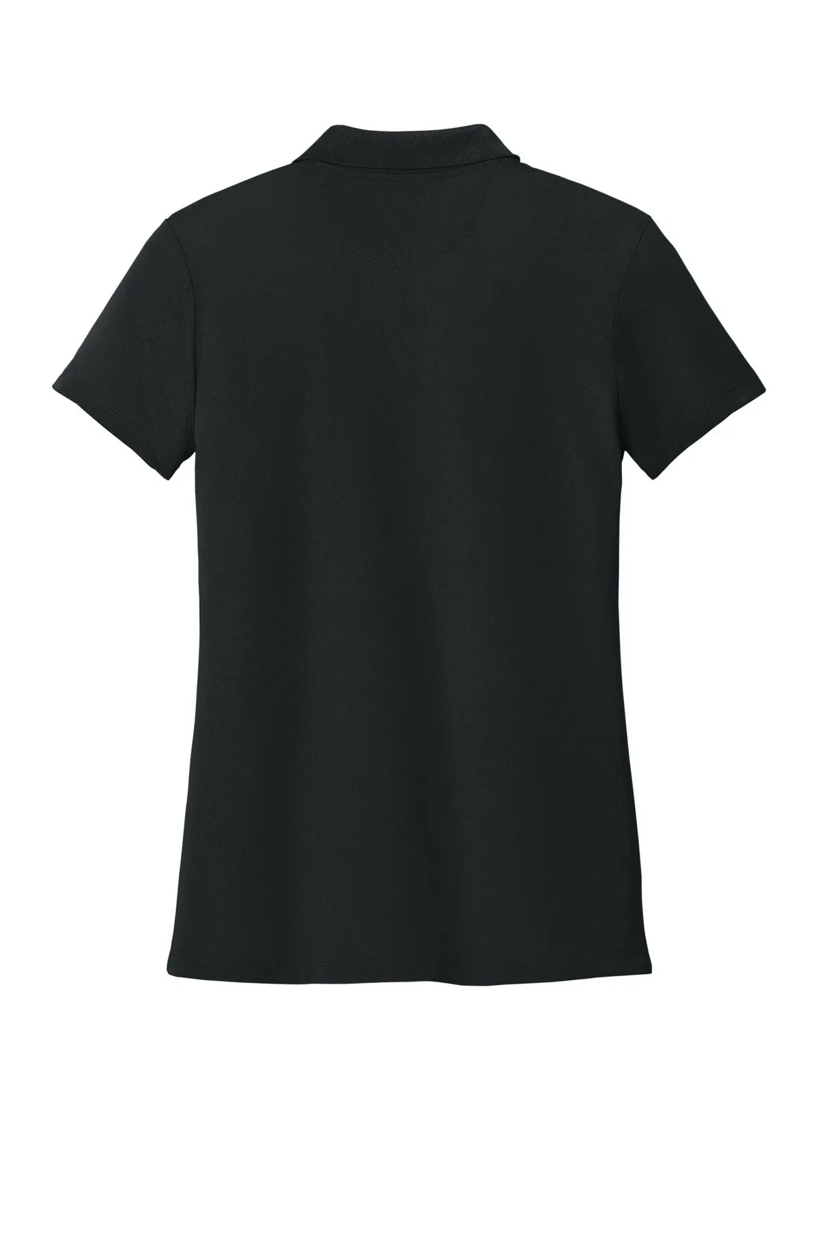 Brooks Brothers Women's Mesh Pique Performance Polo BB18221 Deep Black