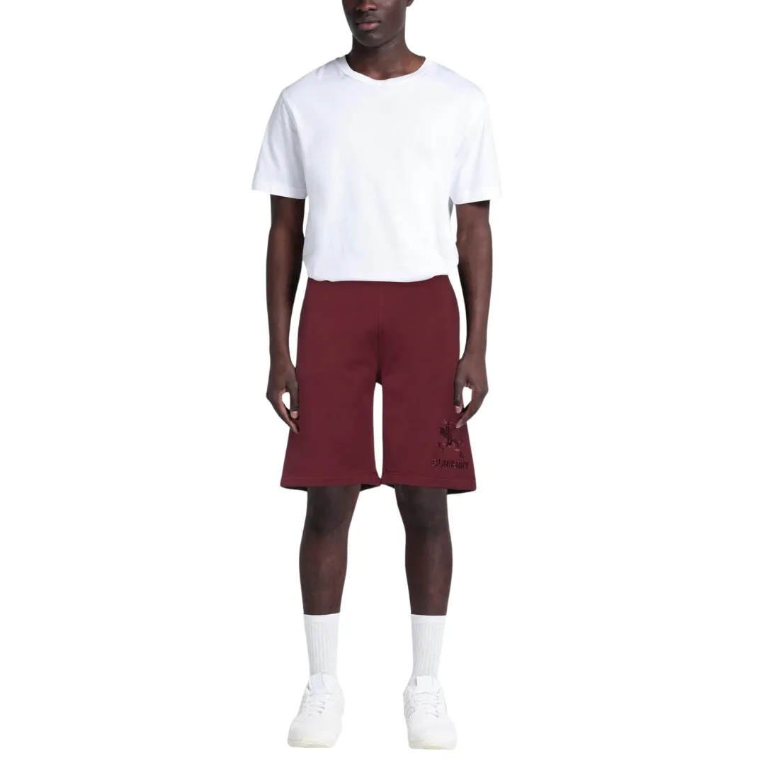 Burberry 8072003 Burberry Taylor Shorts Deep Crimson Burgundy Shorts Male