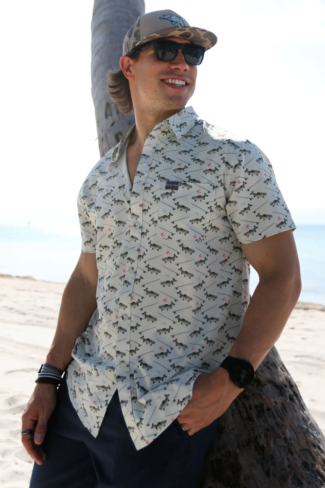 BURLEBO SHORT SLEEVE BUTTON UPS