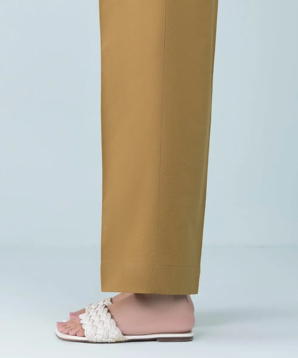 Cambric Straight Pants