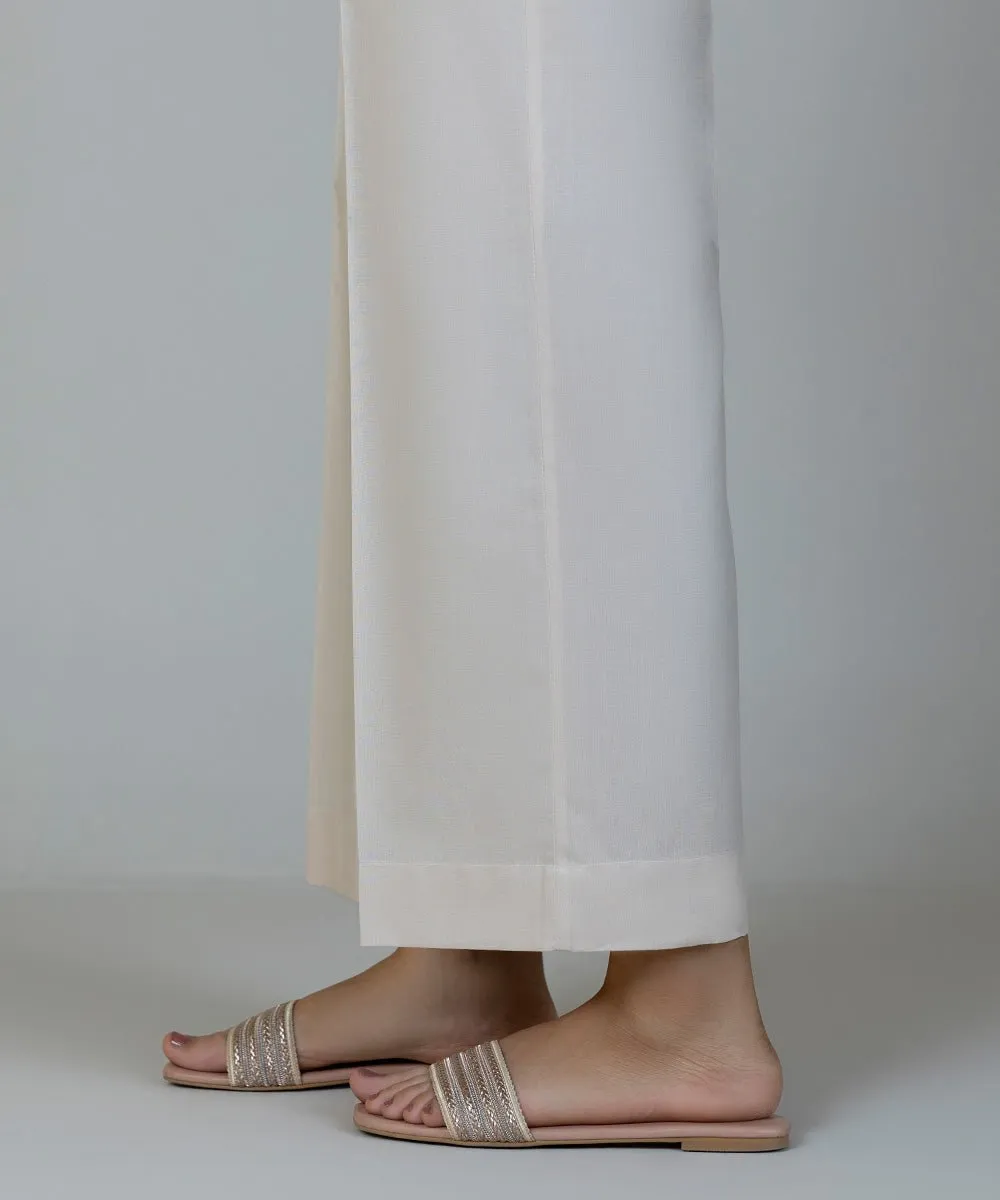 Cambric Straight Pants