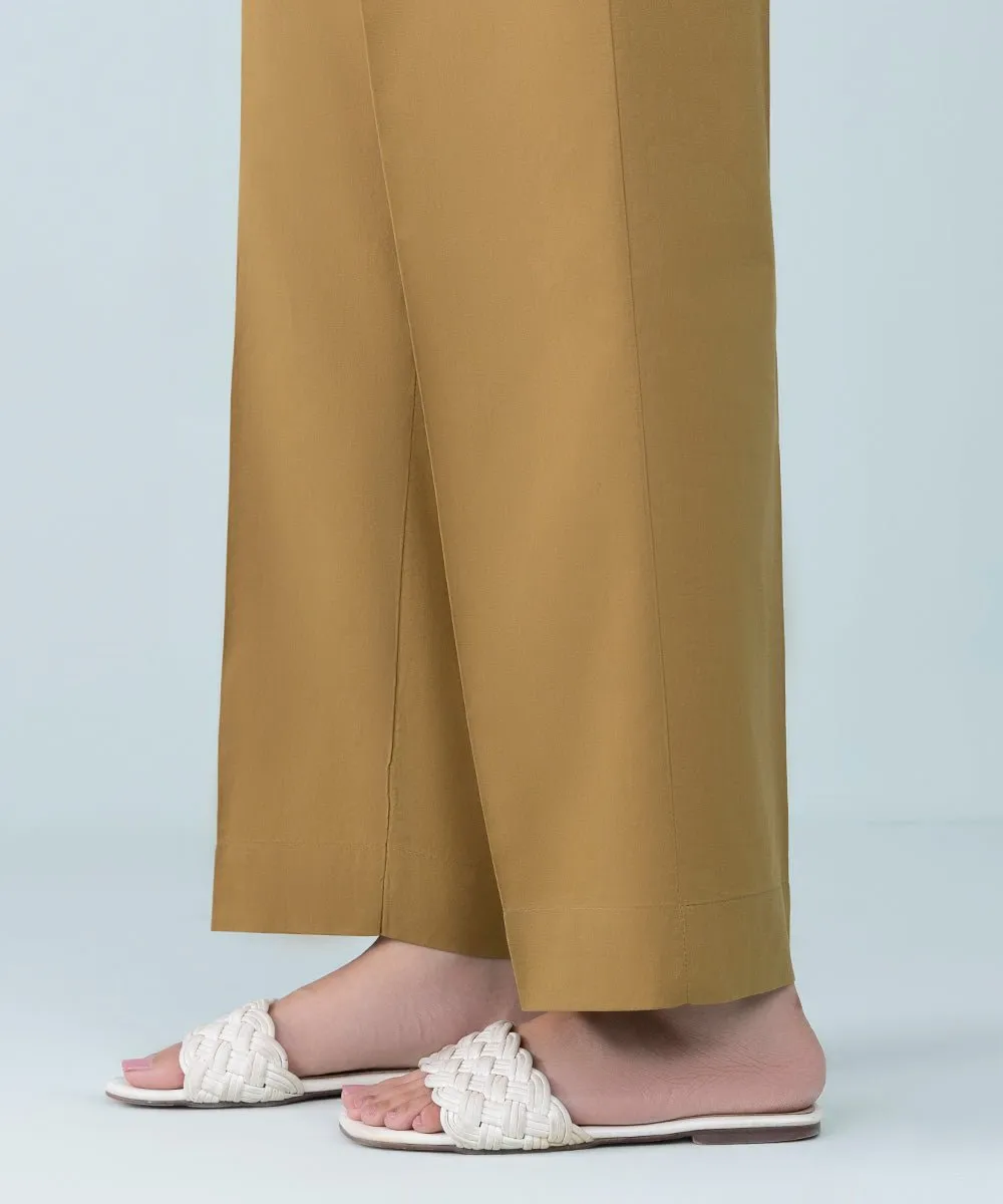 Cambric Straight Pants