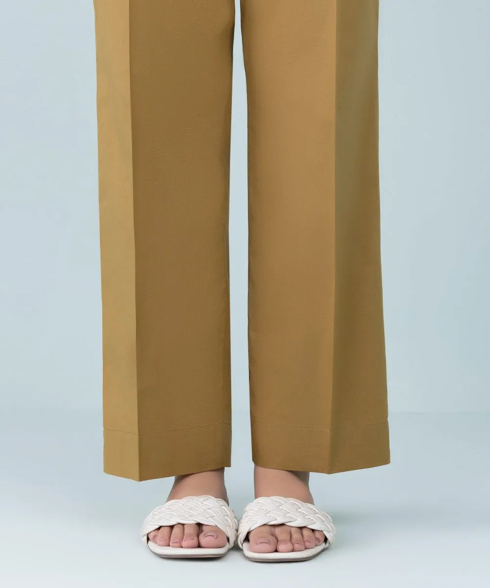 Cambric Straight Pants