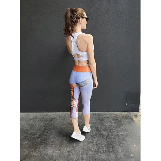 Capri Leggings "Horns"
