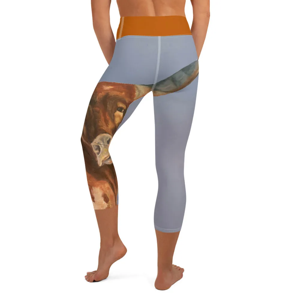 Capri Leggings "Horns"