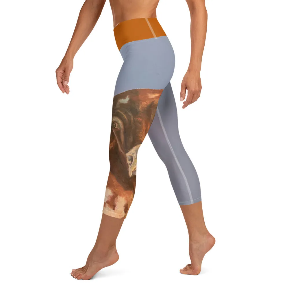Capri Leggings "Horns"