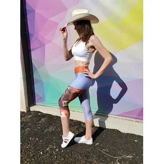 Capri Leggings "Horns"