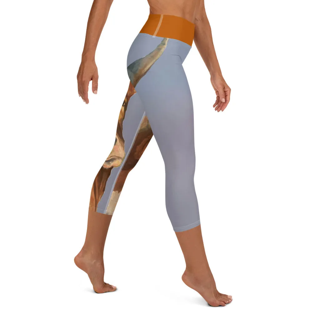 Capri Leggings "Horns"