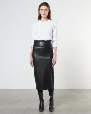 Cashmere Loose Tee in White