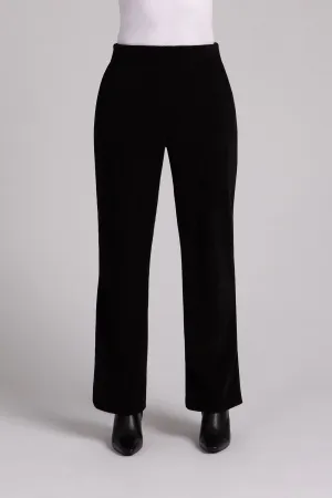 Chenille Cord Pull On Stovepipe Pant