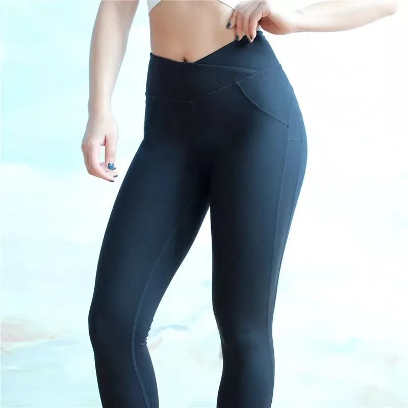 CHRLEISURE Women Workout Leggings Push Up Fitness Leggings Female Fashion Patchwork Leggings Mujer 3Color