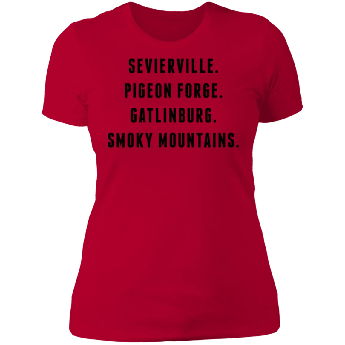 City Names (Black) - Women's Tee
