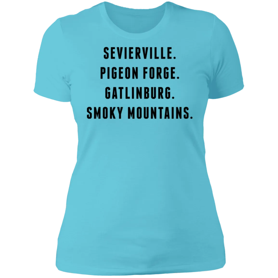 City Names (Black) - Women's Tee