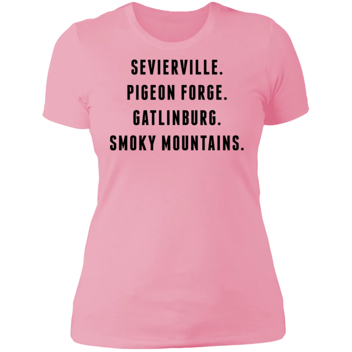 City Names (Black) - Women's Tee