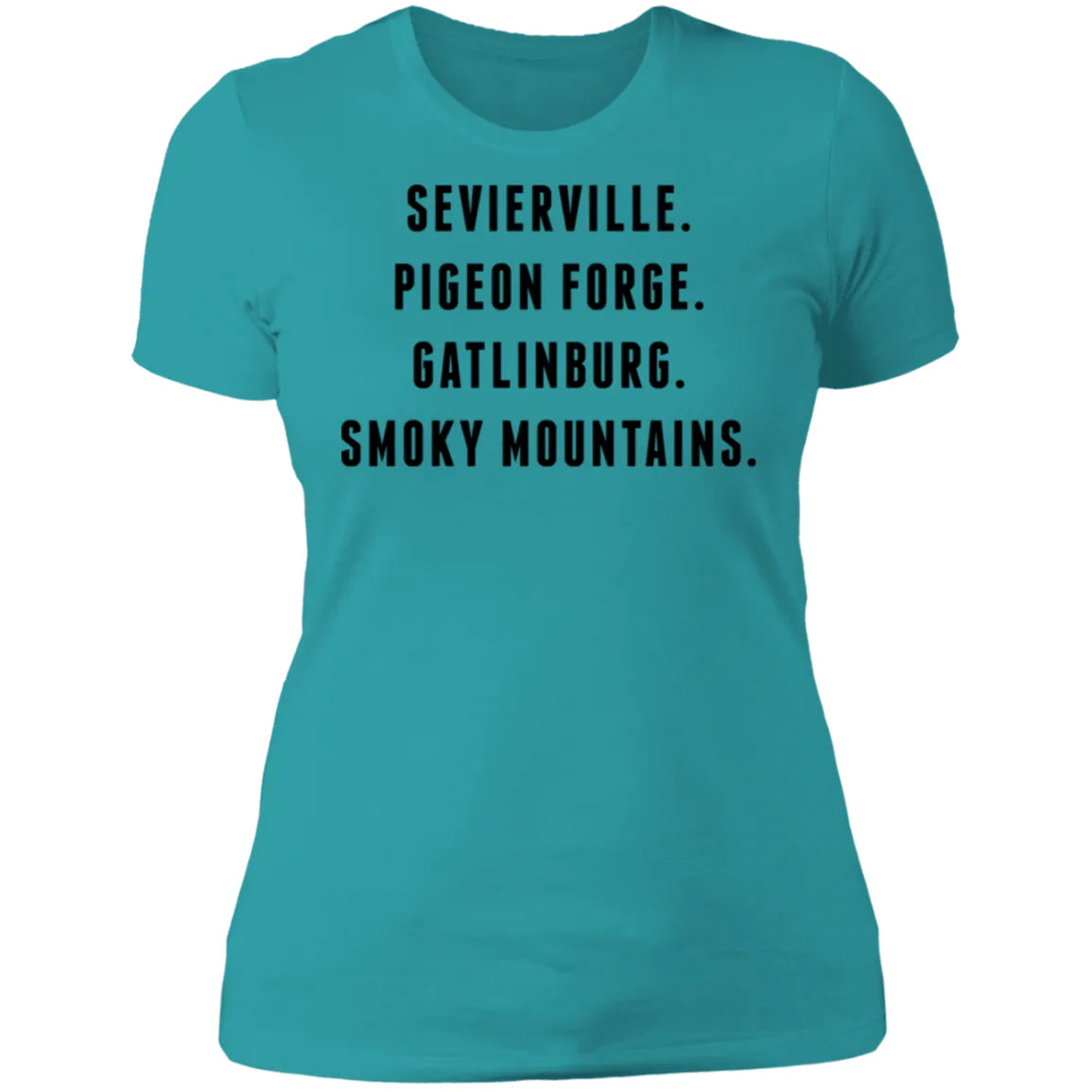 City Names (Black) - Women's Tee