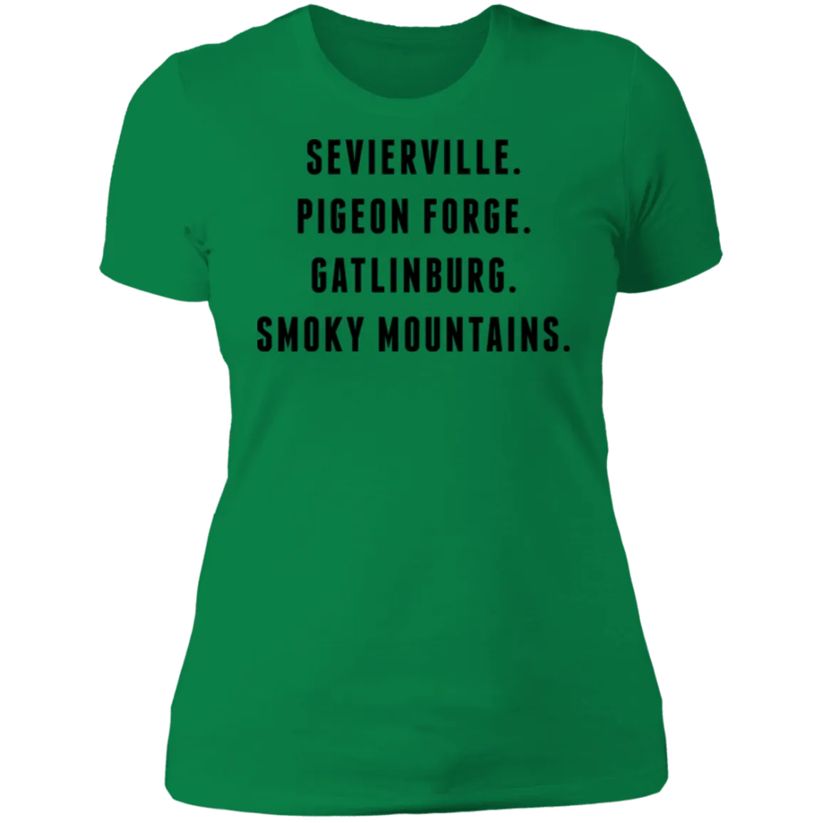 City Names (Black) - Women's Tee