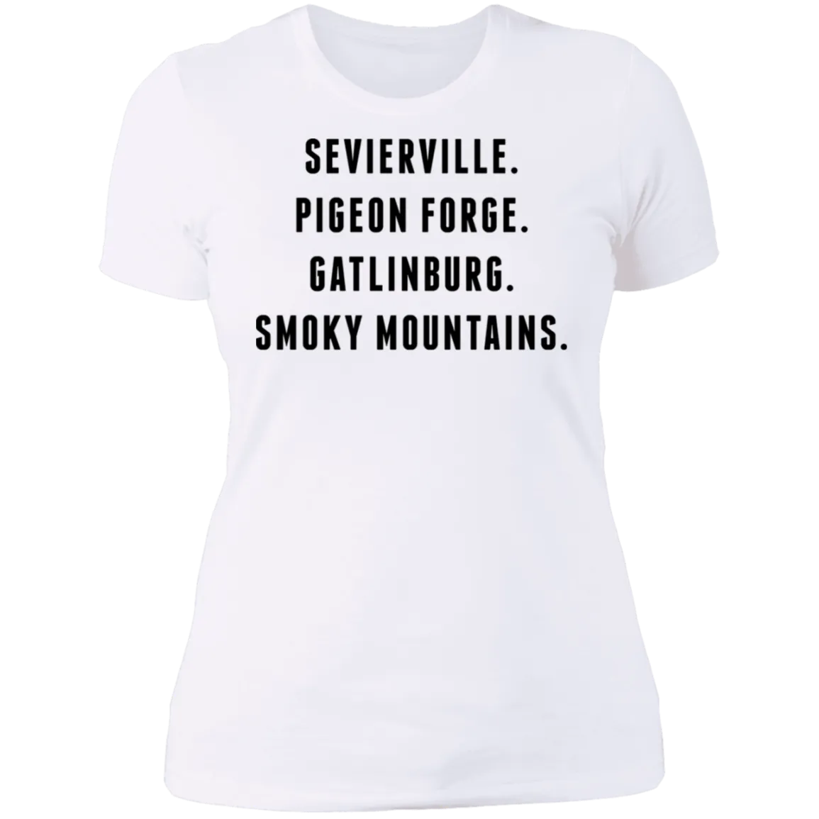 City Names (Black) - Women's Tee
