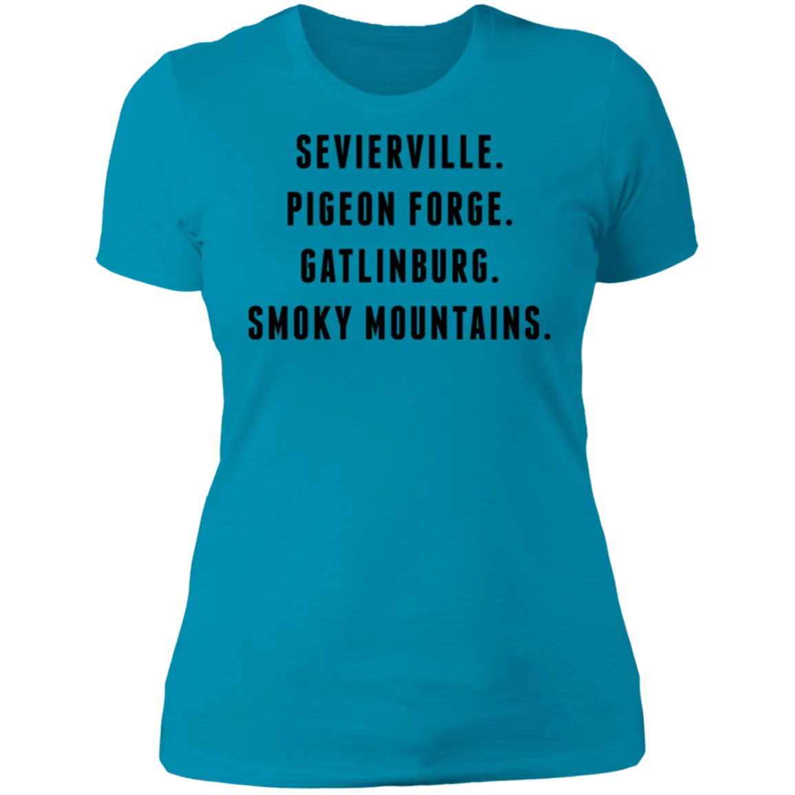City Names (Black) - Women's Tee