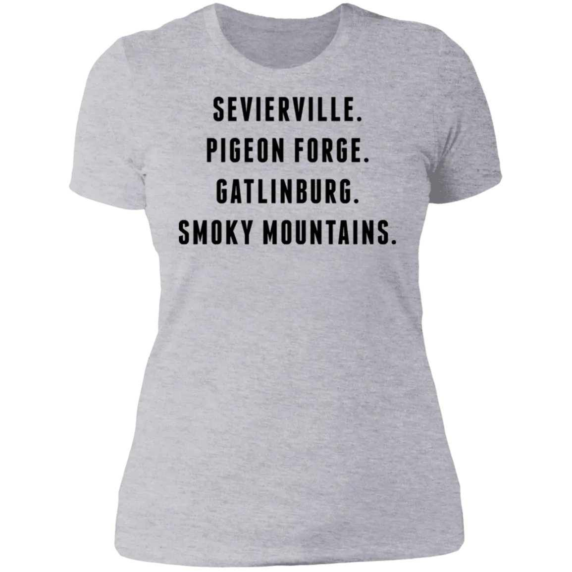 City Names (Black) - Women's Tee