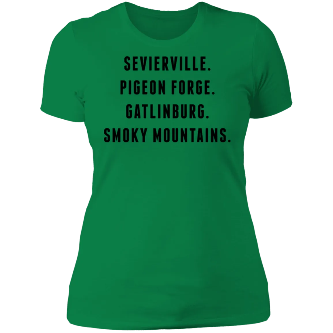 City Names (Black) - Women's Tee