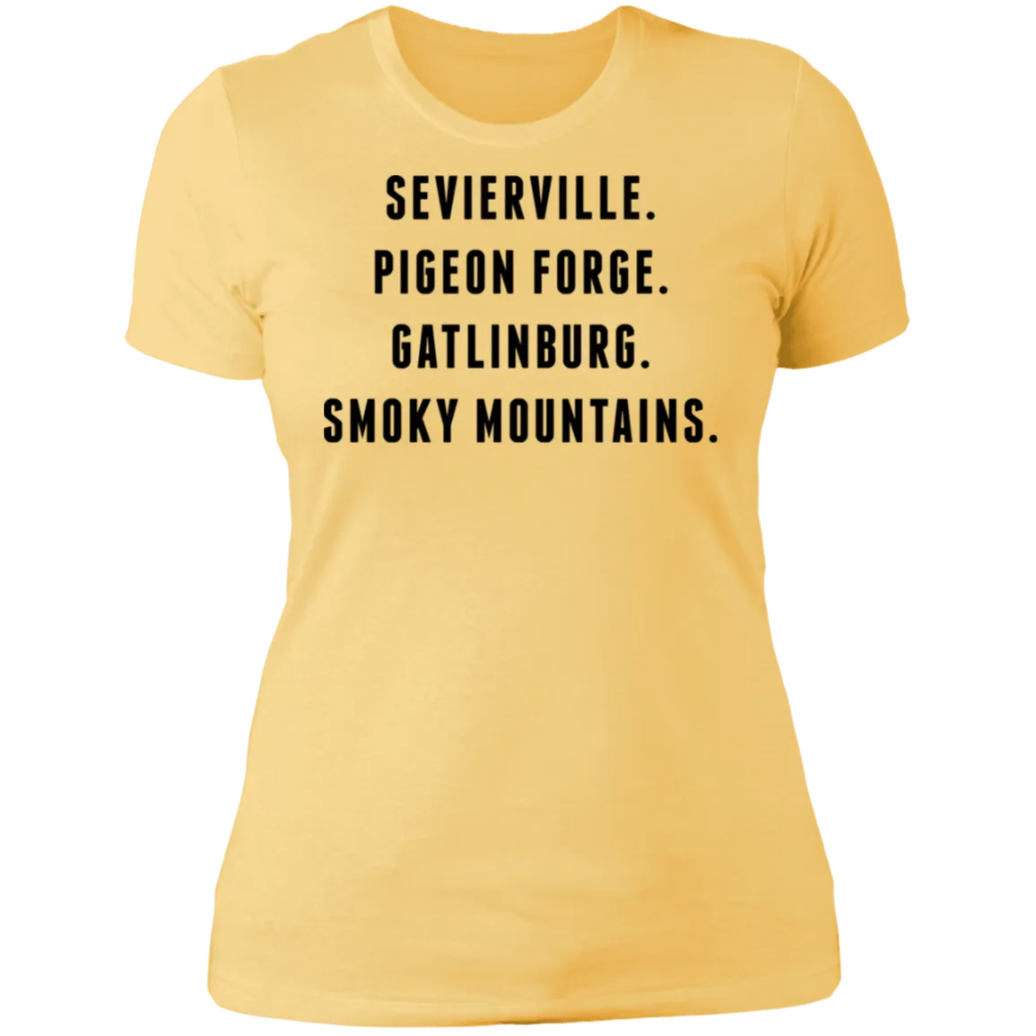 City Names (Black) - Women's Tee