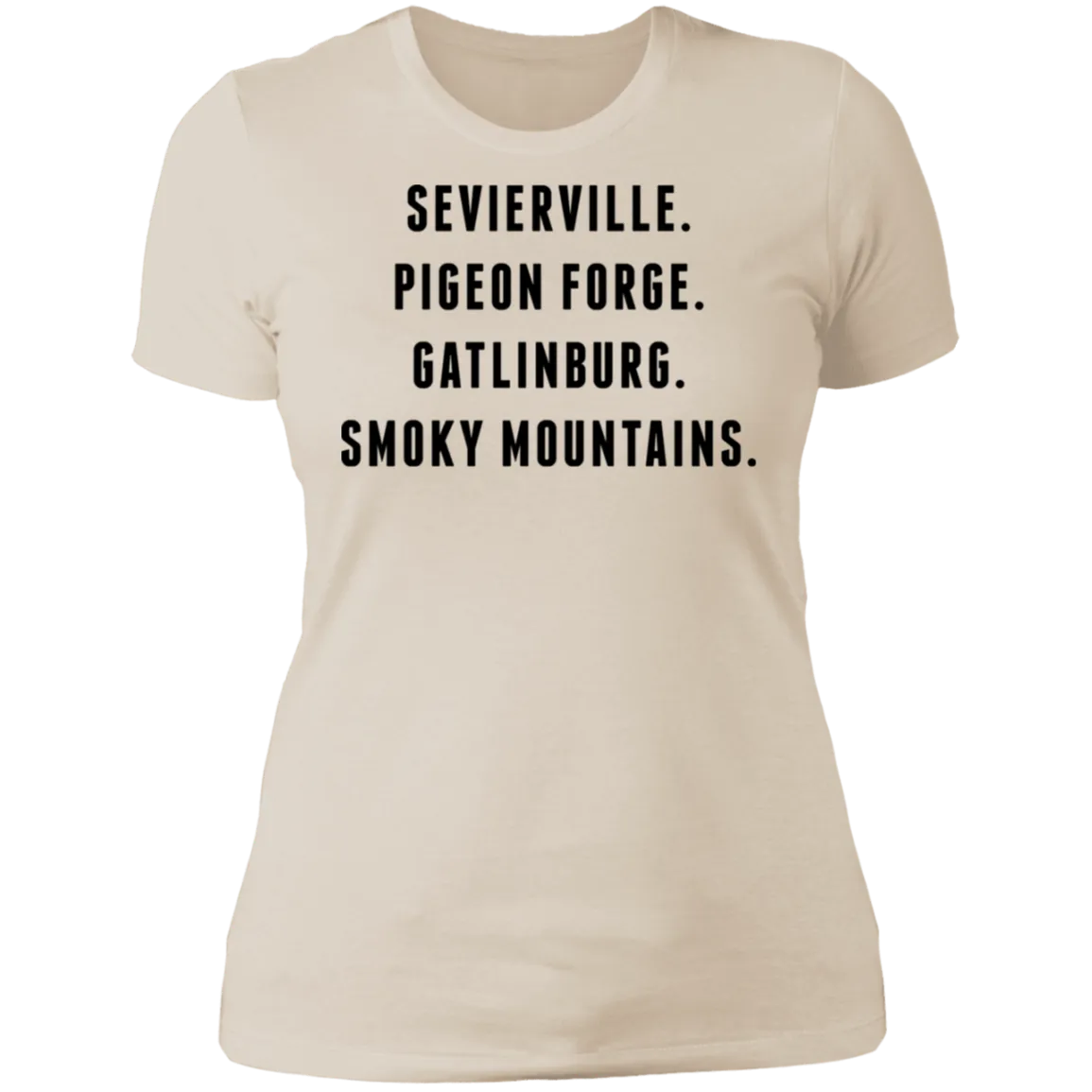 City Names (Black) - Women's Tee
