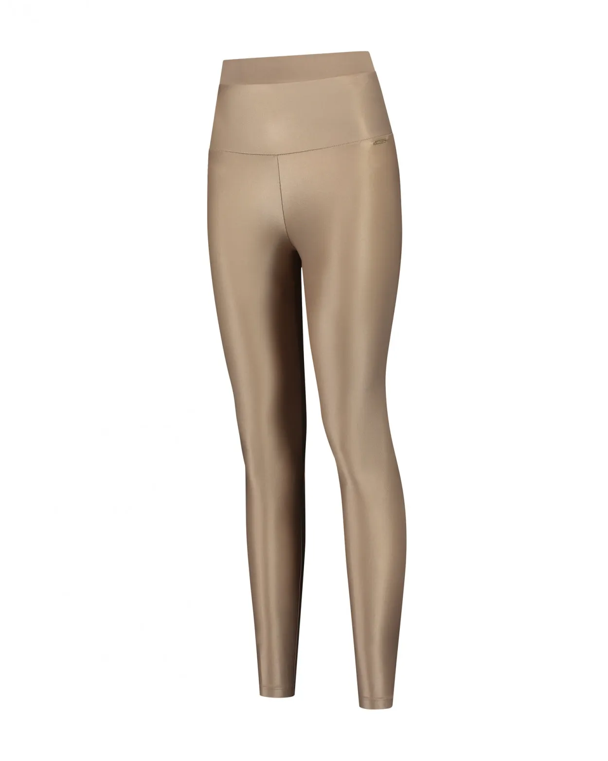 Clara Shine Leggings High Waistband | Taupe