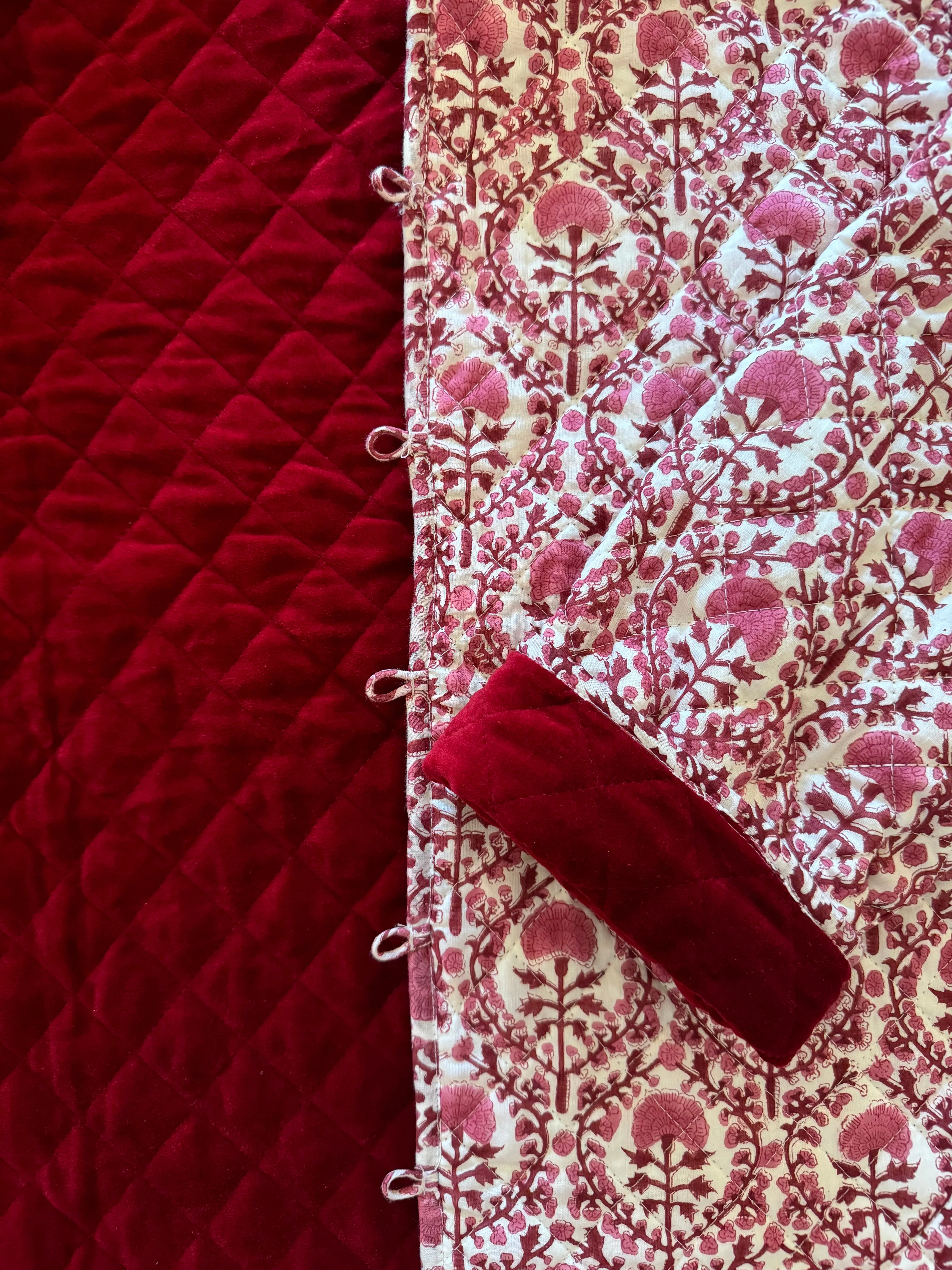 CLARET VELVET JACKET