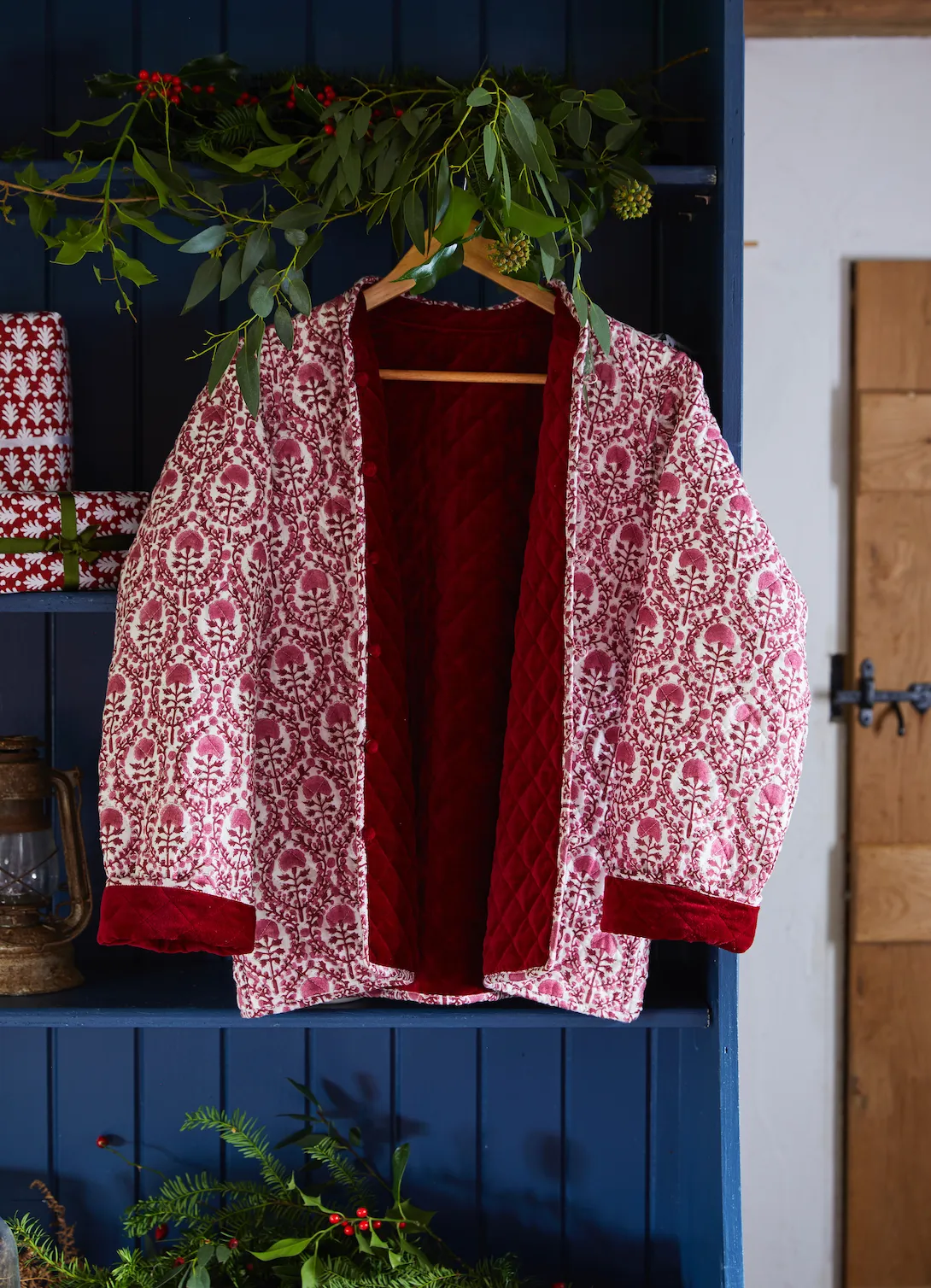 CLARET VELVET JACKET