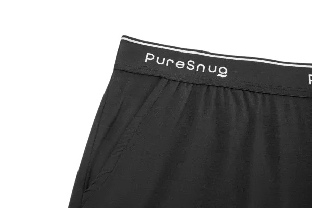 Classic Black Lounge Shorts