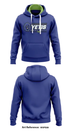 Cleveland Community College Yetis Store 1  Core Men's Hooded Performance Sweatshirt - wXps59