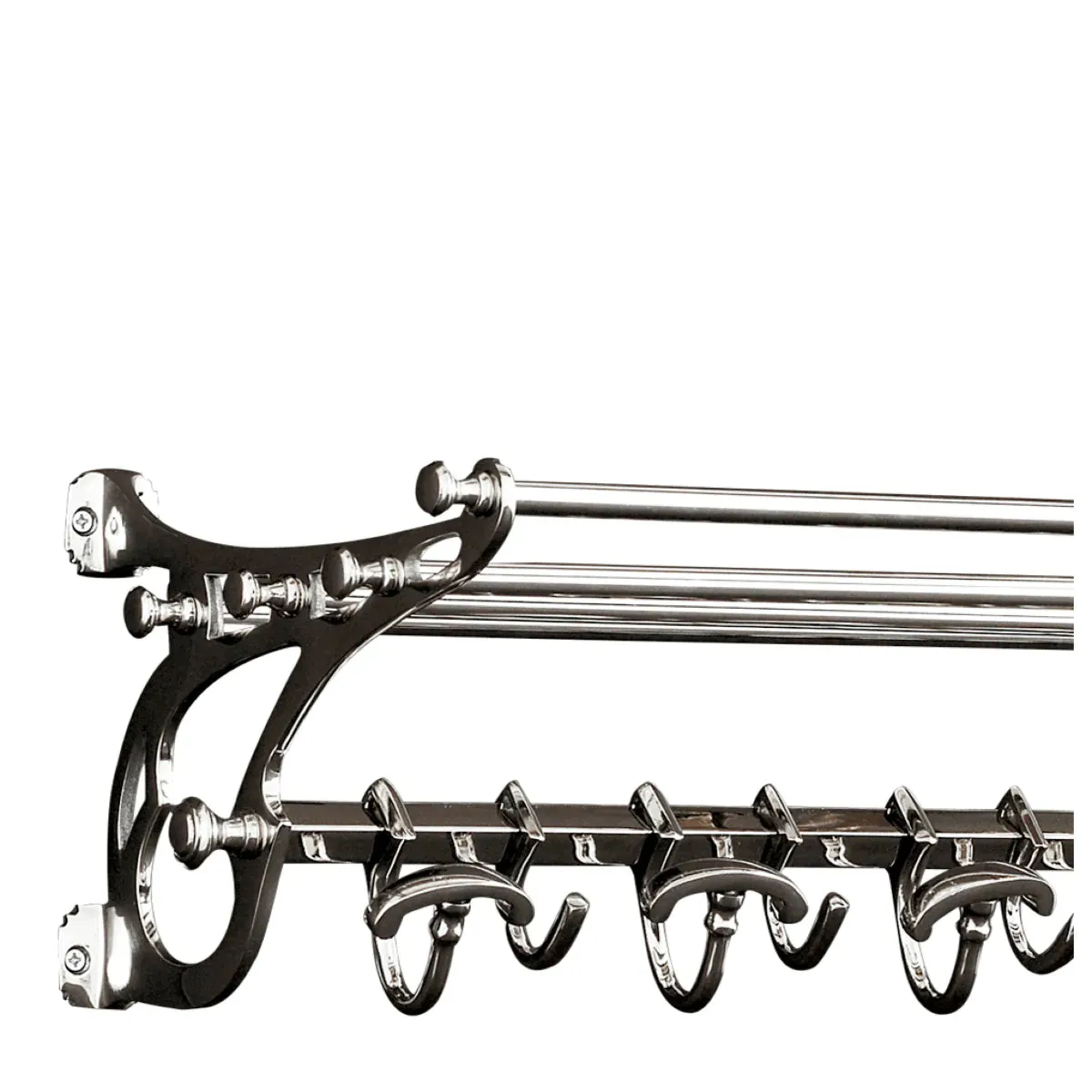Coatrack Hudson S - Nickel Finish