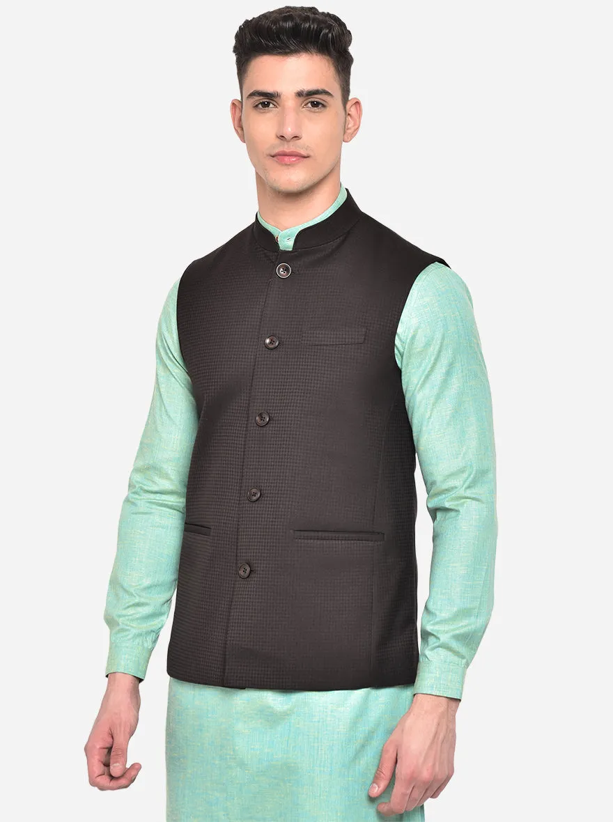 Coffee Brown Modi Jacket | JadeBlue