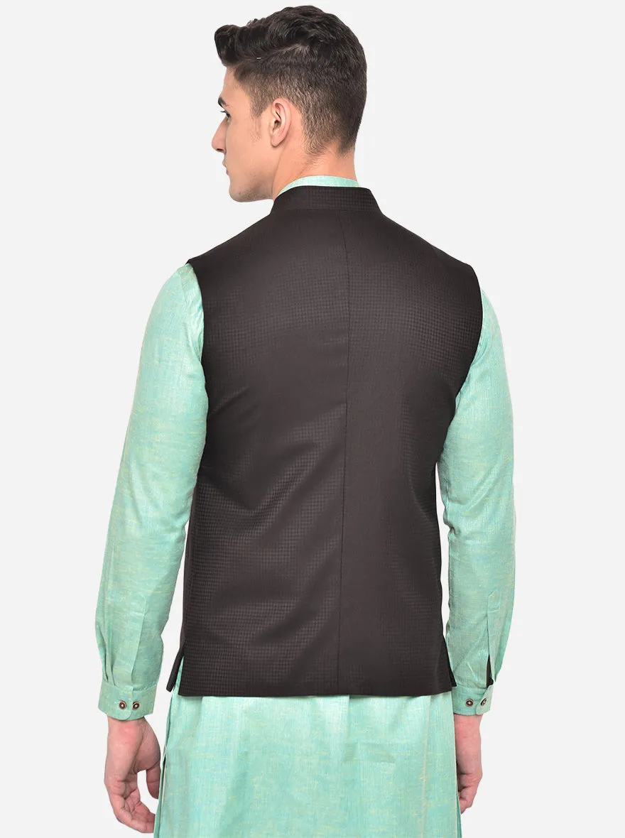 Coffee Brown Modi Jacket | JadeBlue