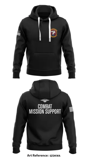 Combat Mission Support Store 1  Core Men's Hooded Performance Sweatshirt - 5zDKwA