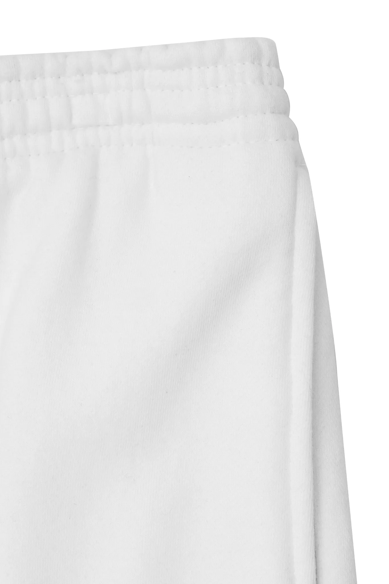 CONTEMPO RETRO "RING" SWEATSHORTS IN WHITE