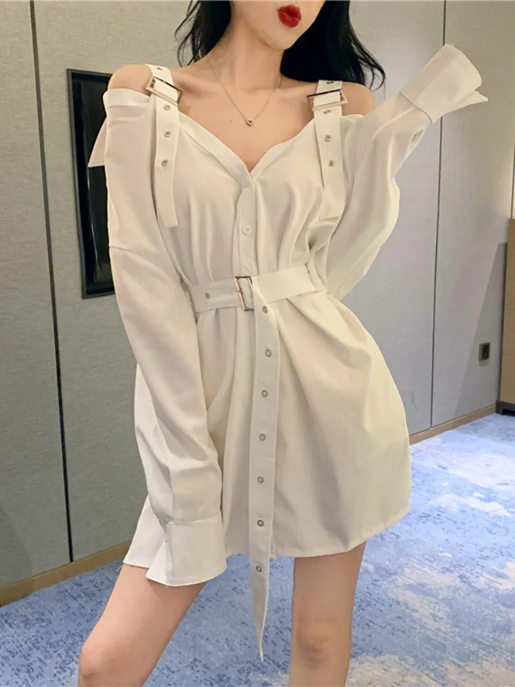 Cool loose shirt top   KF83864