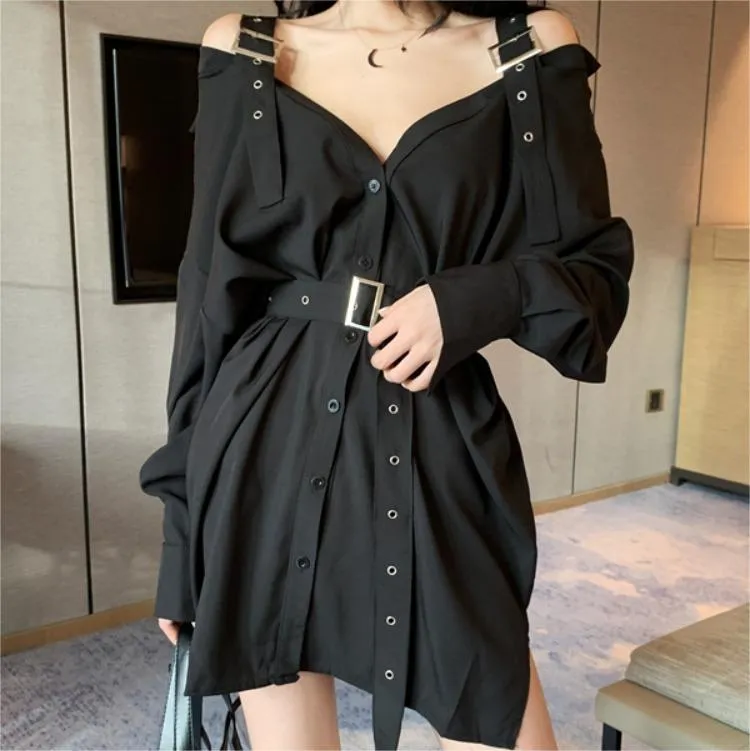Cool loose shirt top   KF83864