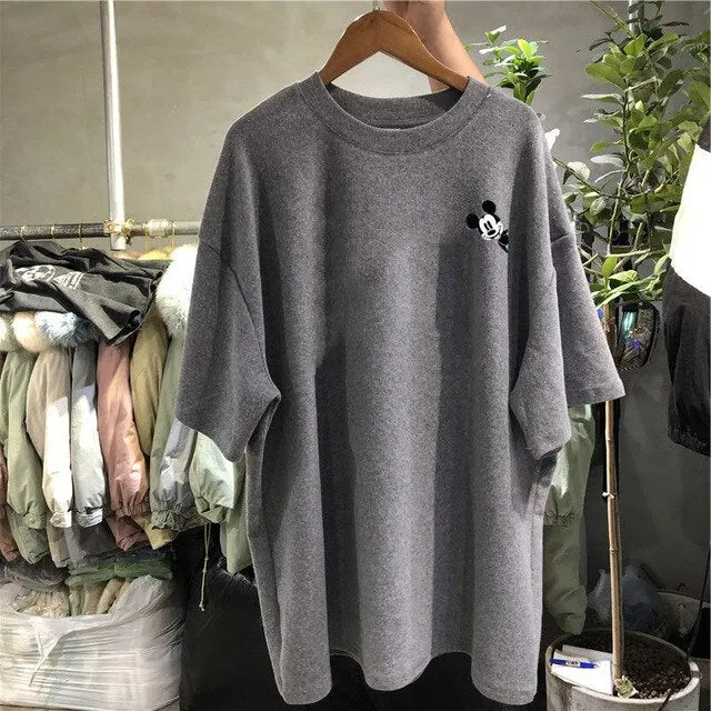 Cotton Loose T-Shirt in Various Designs