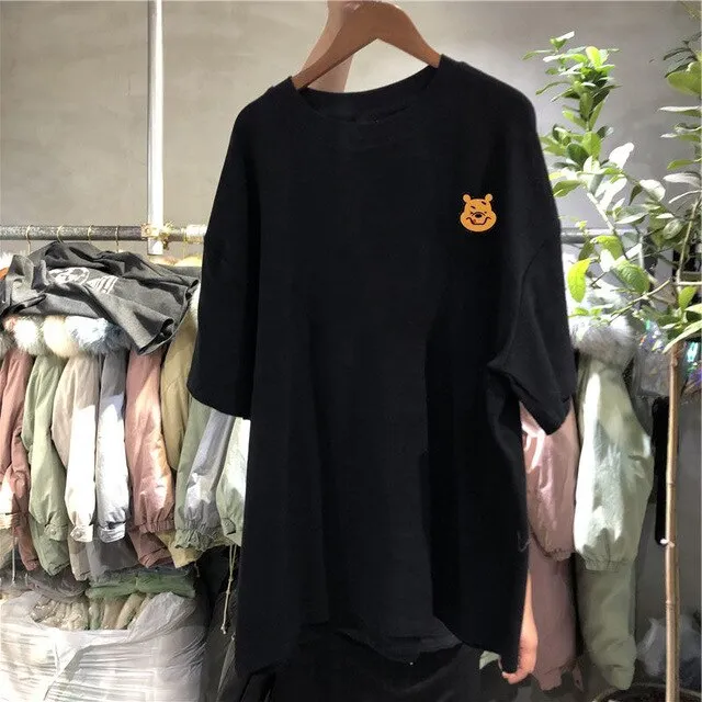 Cotton Loose T-Shirt in Various Designs