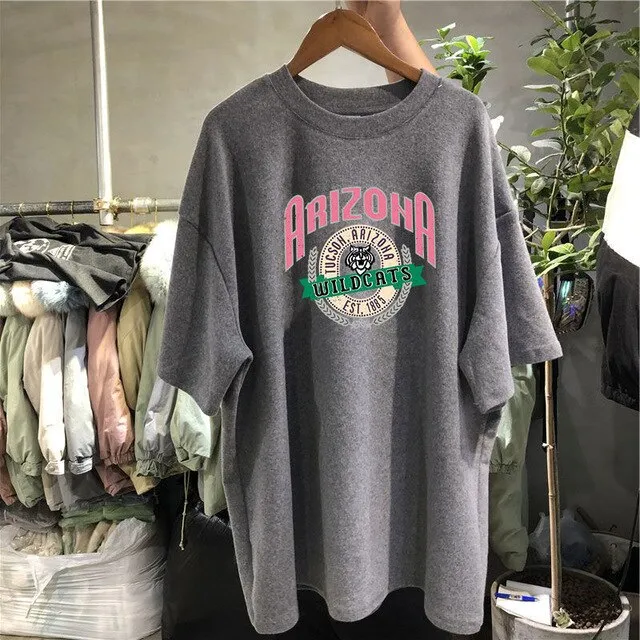 Cotton Loose T-Shirt in Various Designs