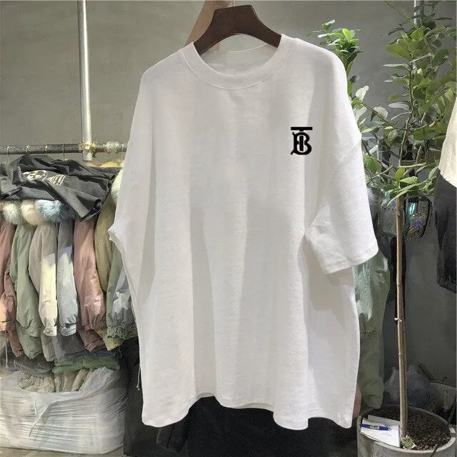 Cotton Loose T-Shirt in Various Designs