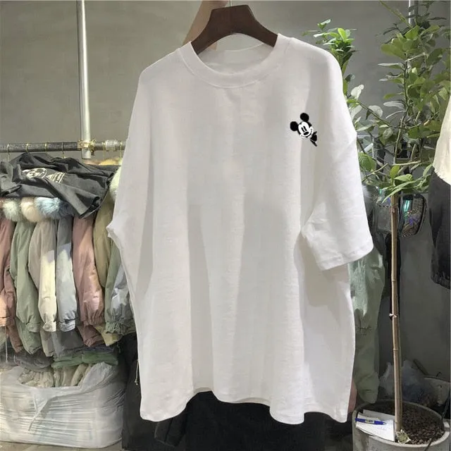 Cotton Loose T-Shirt in Various Designs