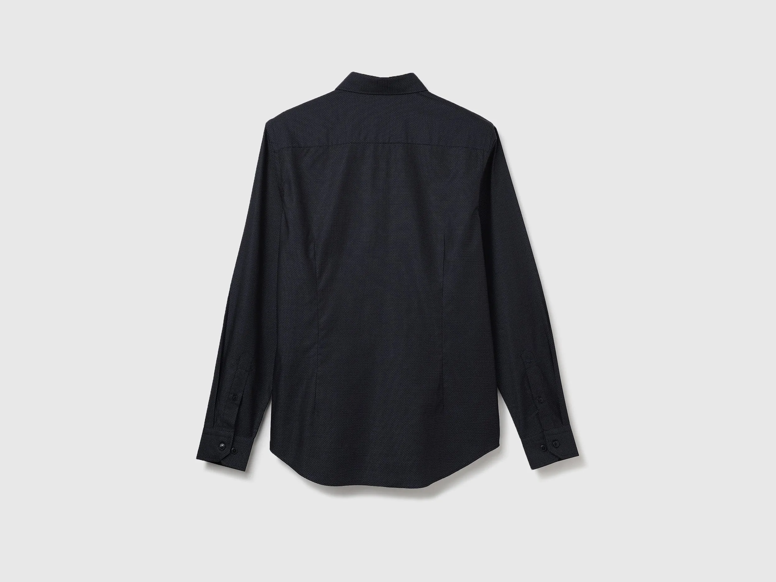 Cotton Solid Spread Collar Mens Shirts