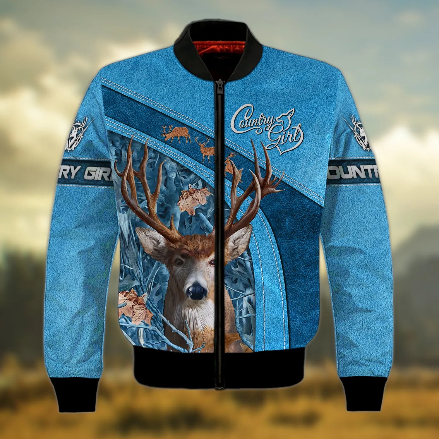 Country Girl - 3D Full Print Shirts - 523 (Blue)
