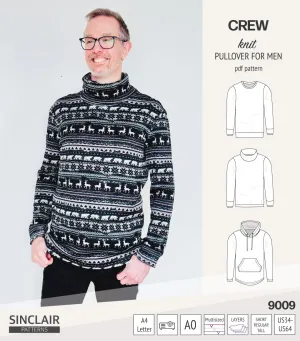 Crew pullover for men (PDF)