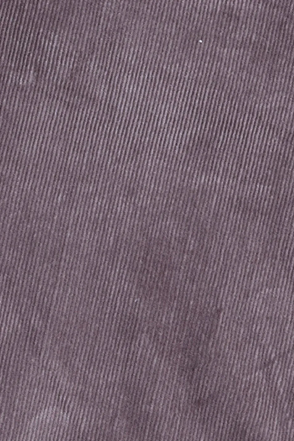 Dark Grey Classic Cargo Corduroy