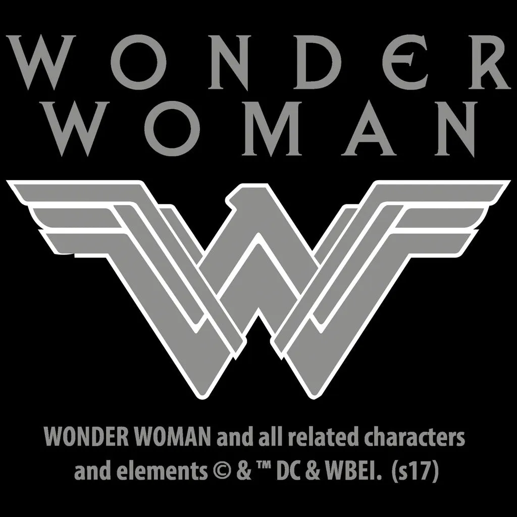 DC Wonder Woman Cosplay Official Women's T-shirt (Black)