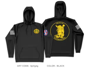 Delta Co 1-320th Core Men's Hooded Performance Sweatshirt - 9pVg4g